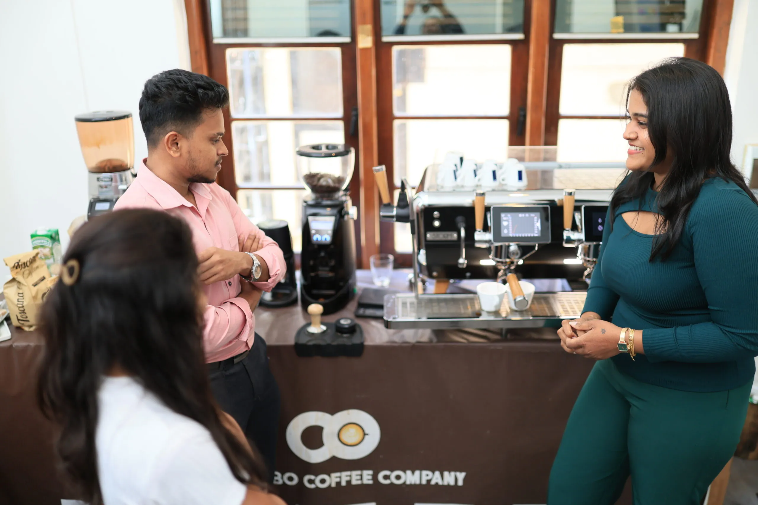 coffee academy in Sri Lanka barista training session